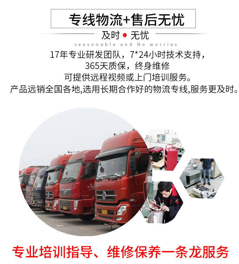 BR係列單三相（xiàng）6kw汽（qì）油發電機（jī）特點