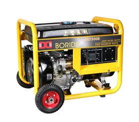 上（shàng）海91网站视频在线观看6千瓦野外施（shī）工小型汽油發電機組  BR7500