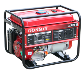5KW單相小型（xíng）汽油發電（diàn）機組（zǔ）【可配備移動輪（lún）】DM6500CXD