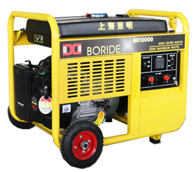 上海東（dōng）明單相8kW小型（xíng）汽油發電機組（zǔ）