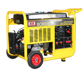 單三（sān）相8kw汽油發電機