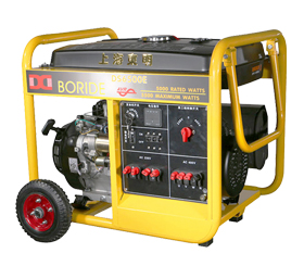 單三相5kW小型汽油發電機組  BRDS6500E