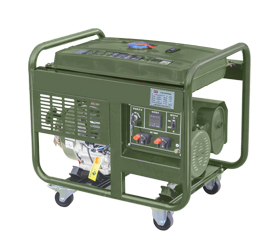 野外訓練配套（tào）小（xiǎo）型（xíng）8kw汽油發電機組  DM10000CXD-BD