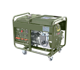 野外訓練配套小型（xíng）10kw汽油發電機組  DMDS12000CXD-BD