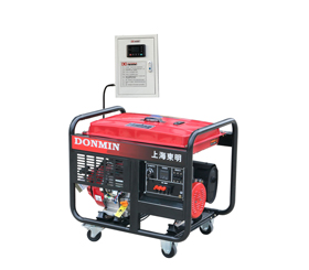 小型（xíng）開架式5kw,8kw,12kw,18kw無人（rén）值守ATS汽油發電機