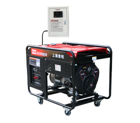 冷鏈配套三相15kw無人值（zhí）守汽（qì）油發電機 DMS18000CXD(ATS)