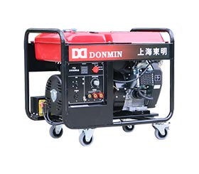 120-300A單相 5KW雙缸汽油發電電焊一（yī）體機SH300D
