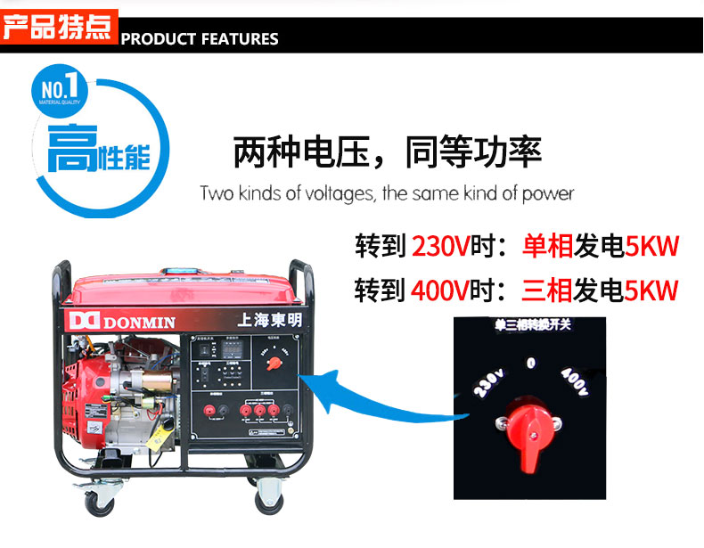 汽油發電機組